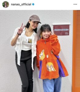菜々緒がレアなプラべショット公開が、
