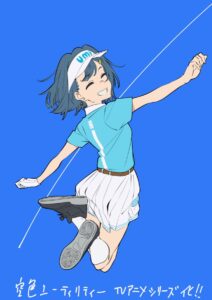 ”かわいい“凝縮の女子高生がゴルフするアニメが、