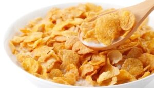 ヤバイって？朝食にコーンフレークは、