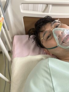 オズワルド畠中、腎臓がんの除去手術で、