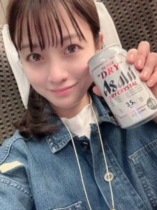 「おつかんな」新幹線で一人飲む橋本環奈に心配が、