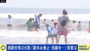 え？「夏休み短縮・廃止」子育て世帯の6割が、